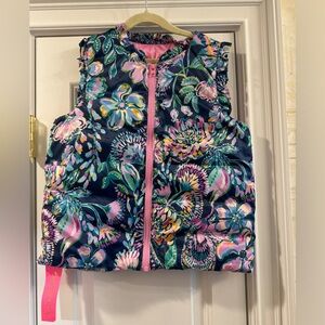 NWT Lilly Pulitzer Girls XL Amani Reversible Vest